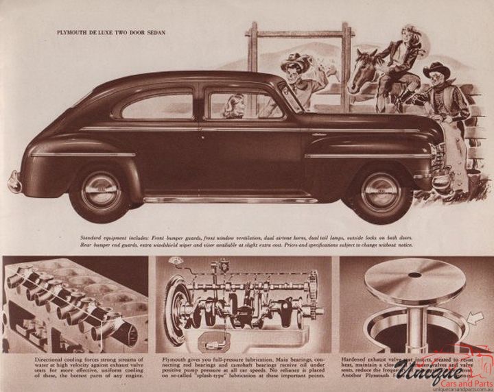1942 Plymouth Brochure Page 2
